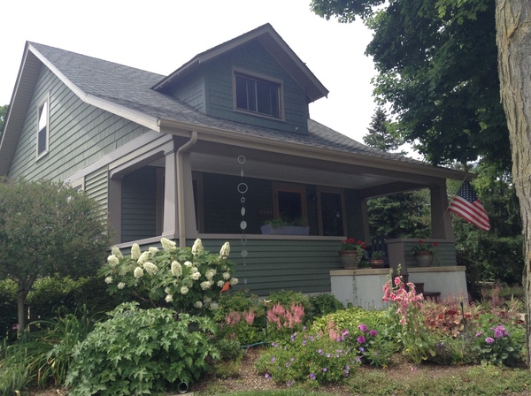 Family home with large back yard/patio