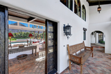 Front porch through the house to view rs
