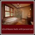 Master bath framed