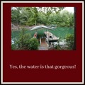 Boathouse water framed