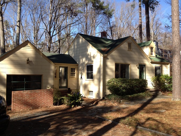 Outside of house