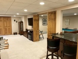 Bedroom into living room and game room
