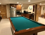 Pool table   kitchenette