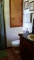 Bathroom with stand up shower off master bedroom