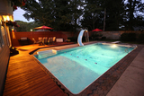 Pool at night