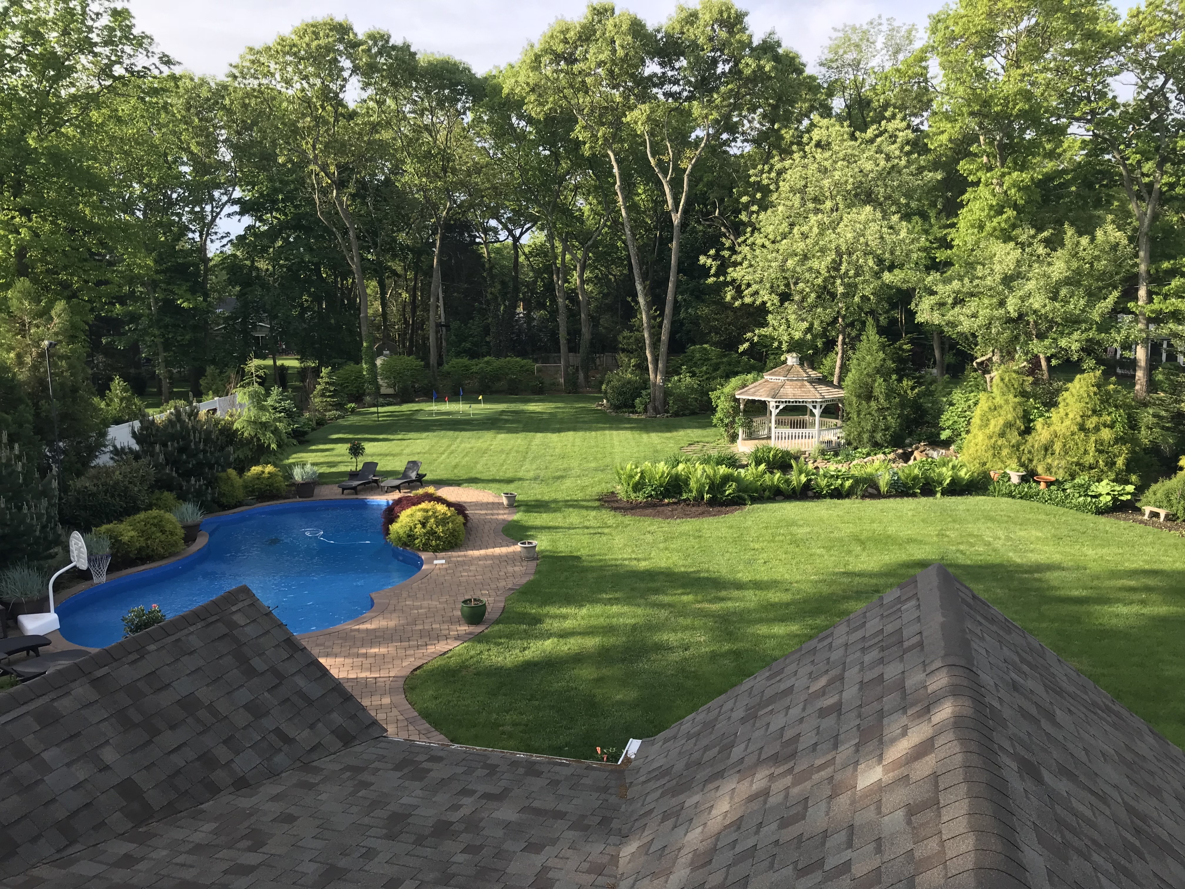 Roof top view