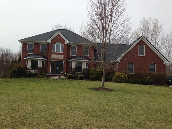 Family friendly home with wooded views