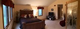Master bedroom queen bed