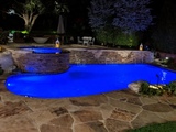 Pool   rear facing