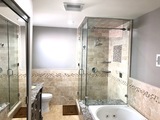Ensuite with steam shower