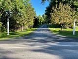 Private drive entrance