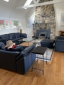 Family room   fireplace