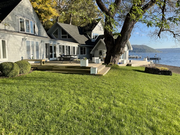 Privacy galore at beach front home 
