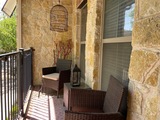 Upstairs outdoor patio