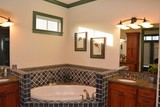 Master bath pic with tub