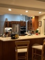 Kitchen and seating