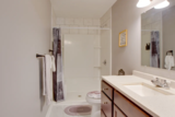Master shower