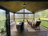 Screened in porch