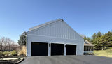 Three car garage