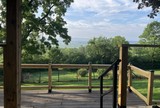 Covered porch view