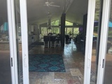 Kitchen patio door 