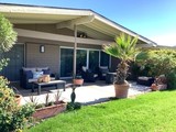 Rear patio