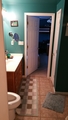 Basement bathroom