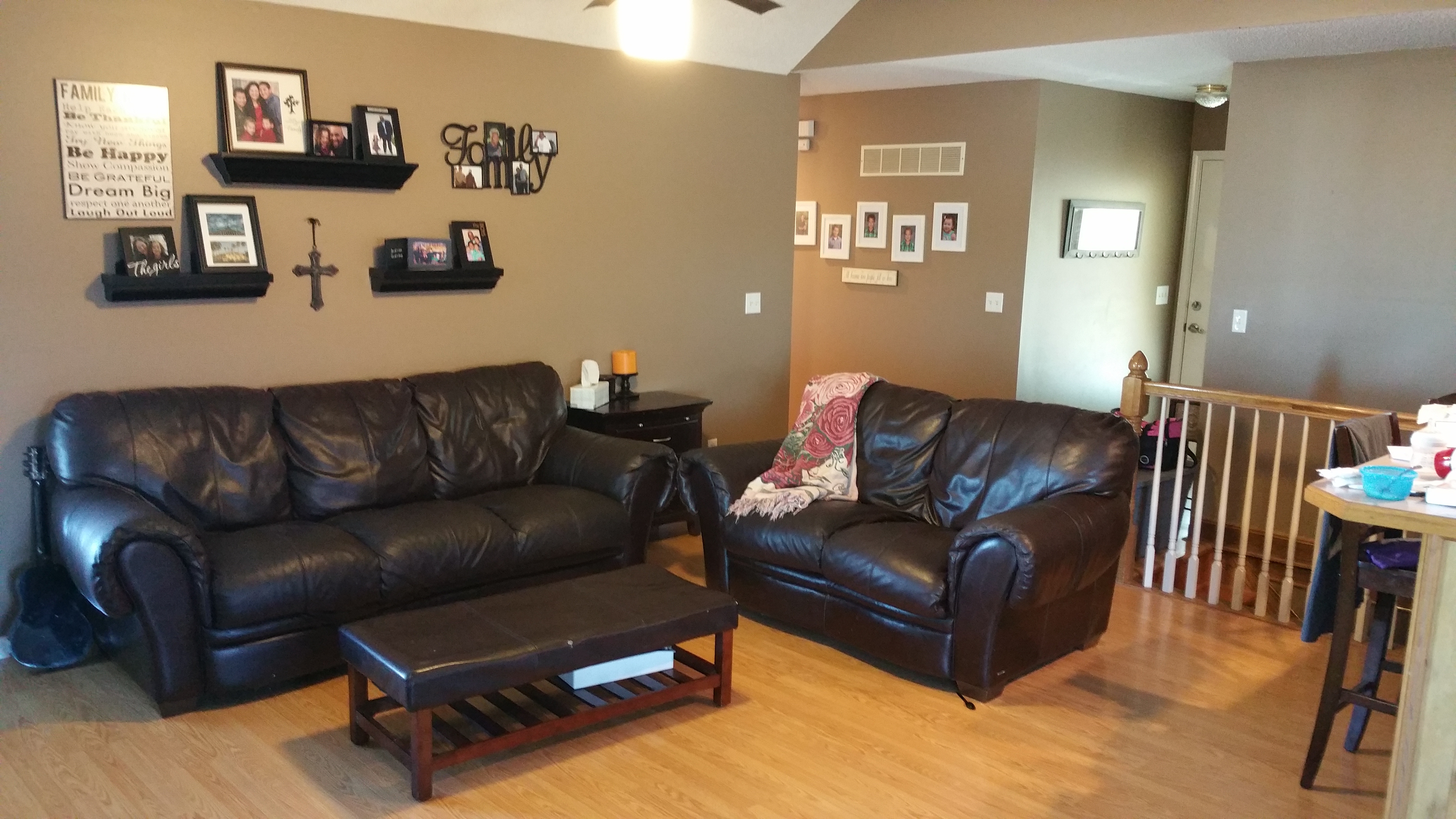 Upstairs living room
