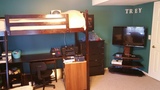 Basement bedroom view 1