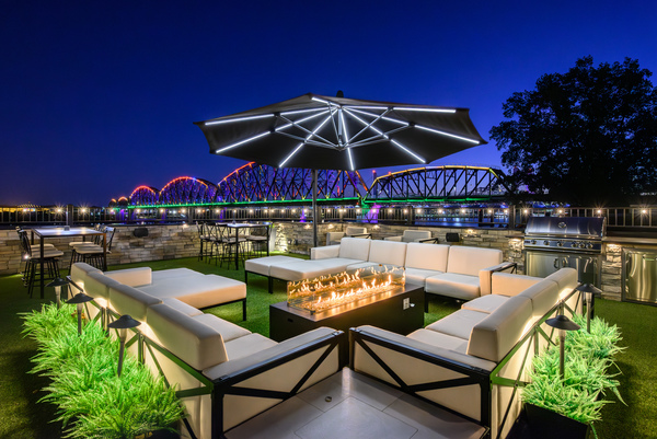 Riverfront Estate | Rooftop | Speakeasy
